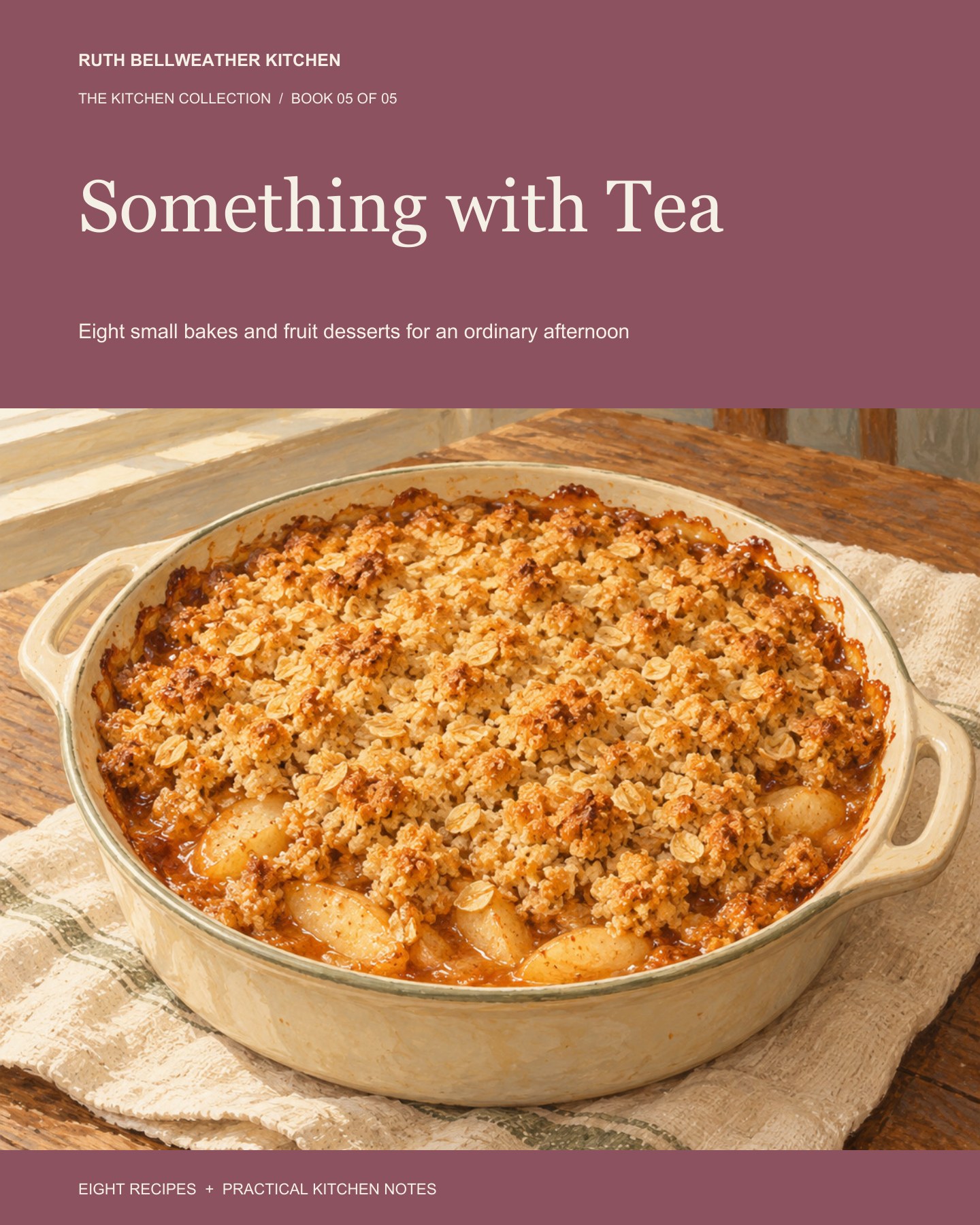Cover of Something with Tea by Ruth Bellweather